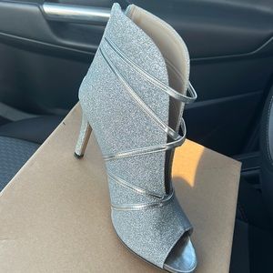 Silver heels
